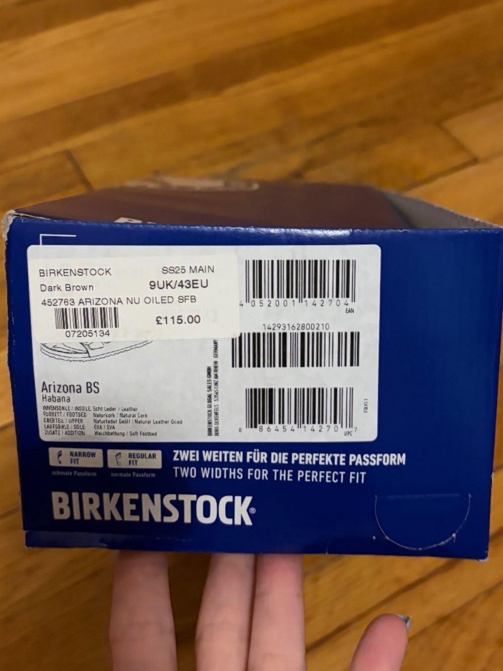 Brand New Men’s Birkenstocks - Arizona style